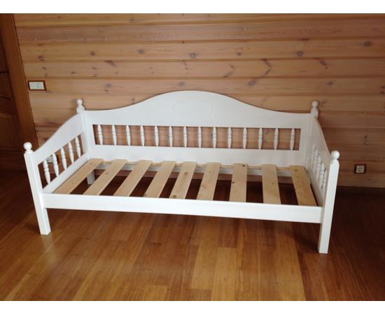 Детская кровать-тахта из сосны Уют-2 с ящиками, КОД:VMK337, images №2, magsale.ru