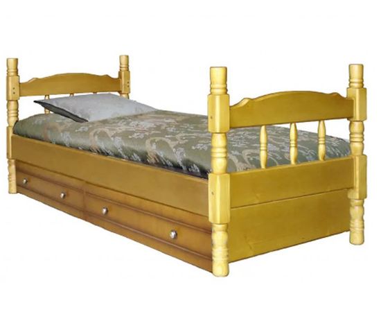 Кровать из сосны с ящиками Скаут-3, КОД:VMK201, images №1, magsale.ru