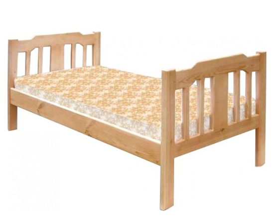 Кровать из массива сосны Цезарь ВМК, КОД:VMK227, images №1, magsale.ru