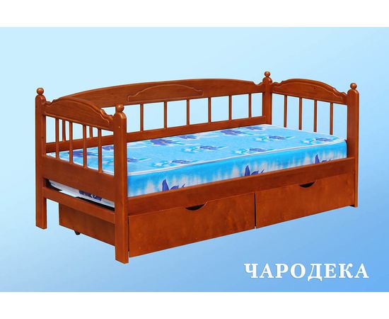 Кровать-тахта с ящиками из сосны Чародейка, КОД:VMK234, images №4, magsale.ru Кровать-тахта с ящиками из сосны Чародейка, КОД:VMK234, images №4, magsale.ru