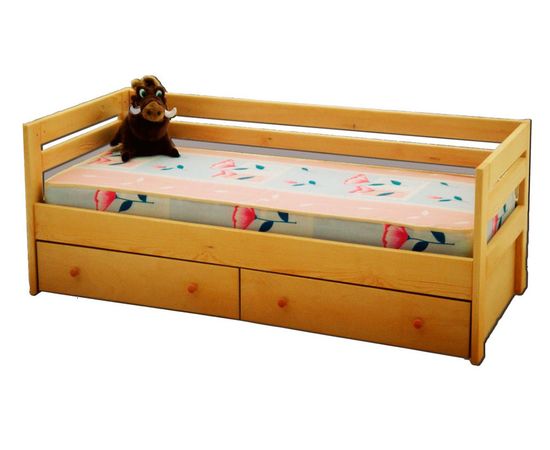 Детская кровать с ящиками из массива дерева Саша, КОД:VMK369, images №1, magsale.ru