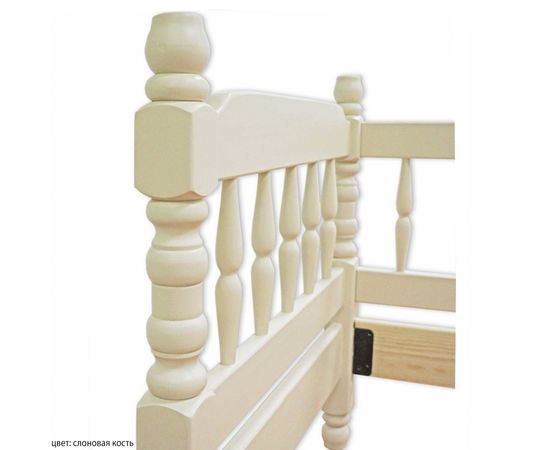 Кровать из сосны Смайл-3, КОД:VMK247, images №3, magsale.ru