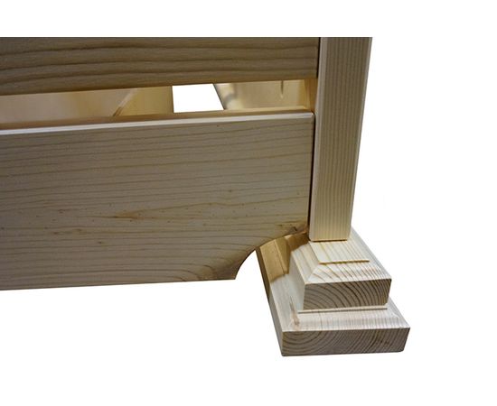 Кровать из массива Александра, КОД:VMK169, images №3, magsale.ru