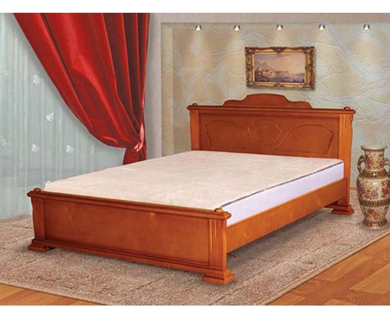 Кровать из массива сосны Дикси-2, КОД:VMK124, images №2, magsale.ru