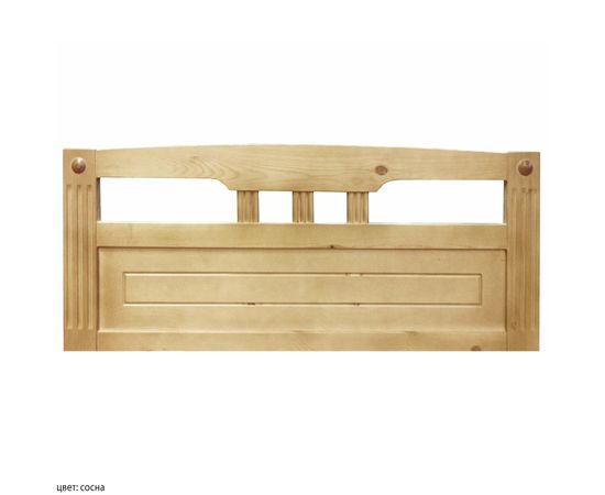 Кровать из массива сосны Флирт-1 с ящиками, КОД:VMK164, images №2, magsale.ru