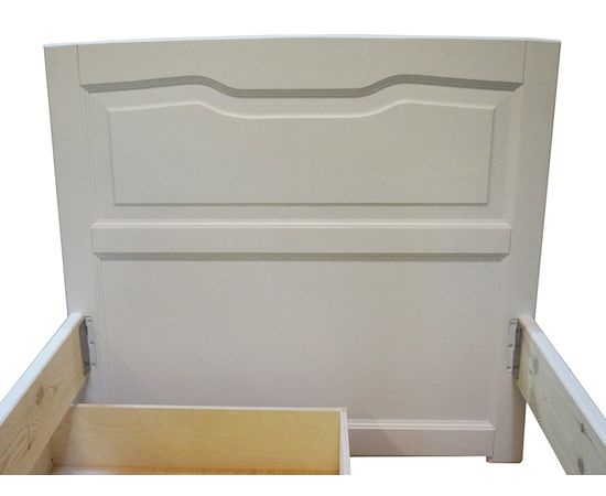 Кровать из массива Ариэль-2 с ящиками, КОД:VMK161, images №4, magsale.ru