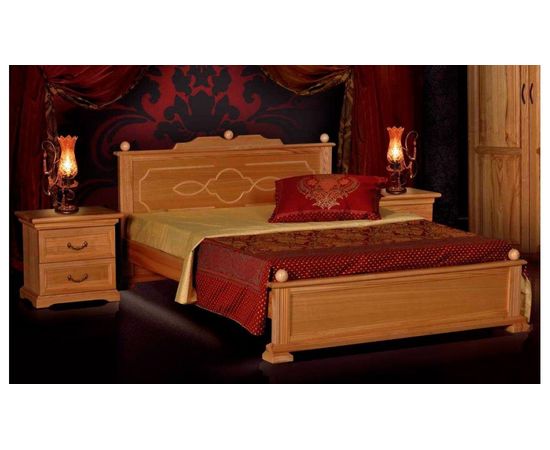 Кровать из массива Виктория, КОД:VMK134, images №4, magsale.ru