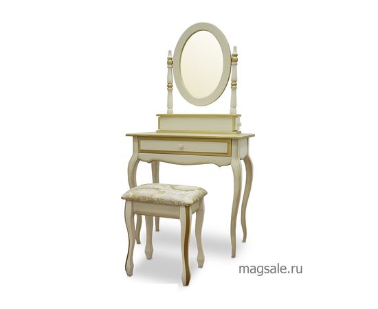 Макияжный столик Розалия с банкеткой, КОД:SH96394507, images №2, magsale.ru