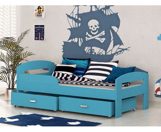 Детская кровать из массива сосны Сона, КОД:VTS3141, images №1, magsale.ru