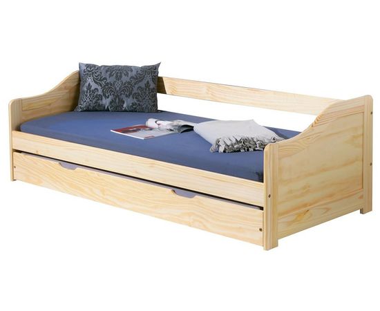 Детская кровать из массива сосны Аннабель, КОД:VTS3121, images №1, magsale.ru