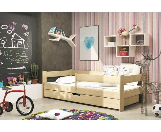 Детская раздвижная кровать из массива сосны Классика-2, КОД:VTS3143, images №3, magsale.ru