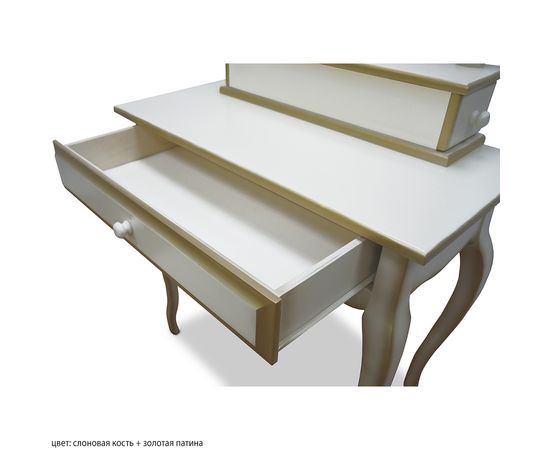 Макияжный столик Розалия с банкеткой, КОД:SH96394507, images №5, magsale.ru