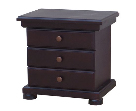 Прикроватная тумба из массива Влад №1, КОД:VMK1020, images №1, magsale.ru