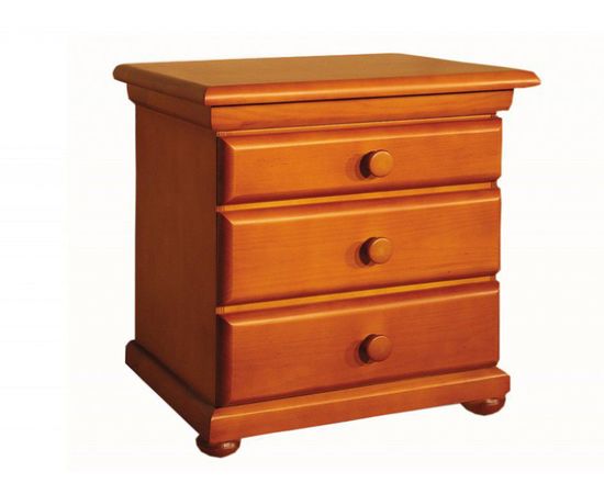 Прикроватная тумба из массива сосны Т-1, КОД:VMK1016, images №1, magsale.ru