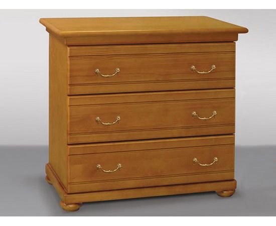 Комод из массива дерева Влад №2 3 ящика, КОД:VMK102, images №1, magsale.ru