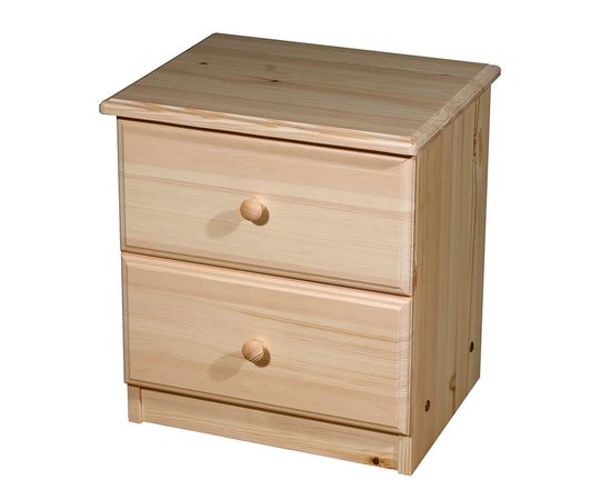 Прикроватная тумба из массива сосны Влад №3, КОД:VMK1018, images №1, magsale.ru