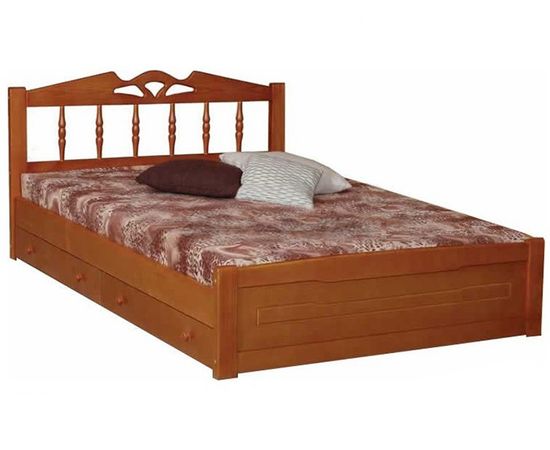 Кровать из массива дерева Азалия с ящиками, КОД:VMK207, images №2, magsale.ru