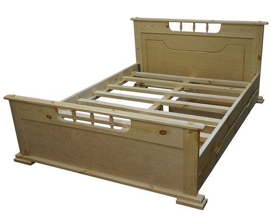 Кровать из массива Александра, КОД:VMK169, images №2, magsale.ru