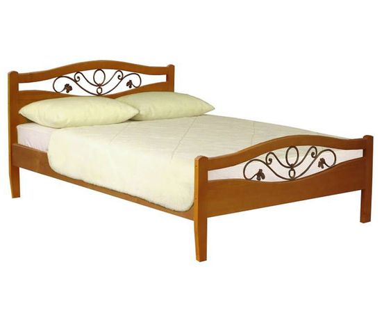 Кровать из массива Азалия-1 ковка, КОД:VMK144, images №1, magsale.ru
