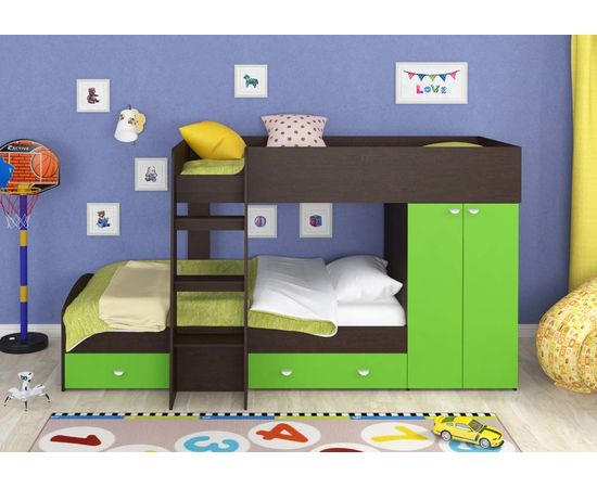 Двухъярусная кровать Golden Kids-2, КОД:4S-GК02, images №4, magsale.ru