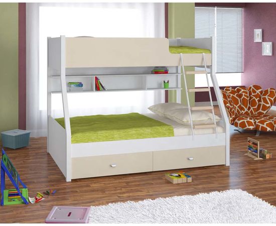 Двухъярусная кровать Golden Kids 3, КОД:4S-GК03, images №1, magsale.ru