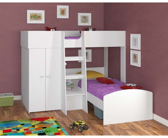 Двухъярусная кровать Golden Kids 4, КОД:4S-GК04, images №8, magsale.ru