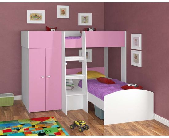 Двухъярусная кровать Golden Kids 4, КОД:4S-GК04, images №13, magsale.ru