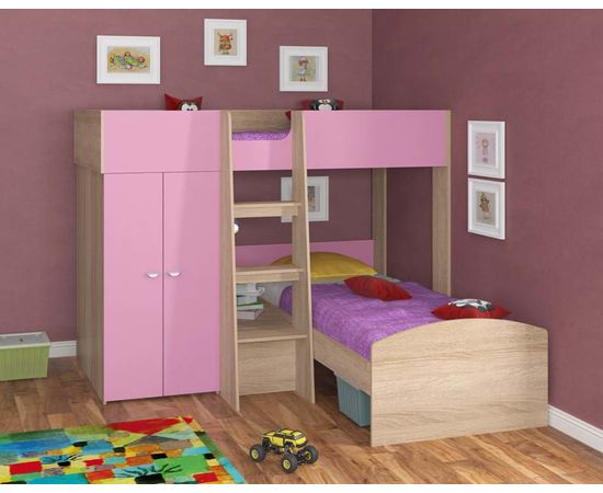 Двухъярусная кровать Golden Kids 4, КОД:4S-GК04, images №17, magsale.ru