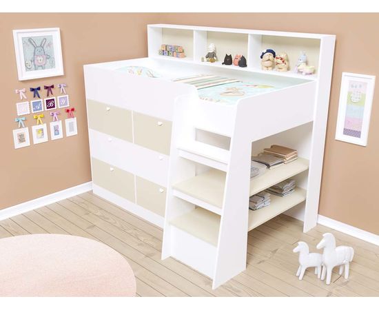 Кровать-чердак Golden Kids 9, КОД:4S-GК09, images №1, magsale.ru