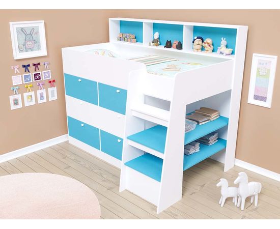 Кровать-чердак Golden Kids 9, КОД:4S-GК09, images №4, magsale.ru