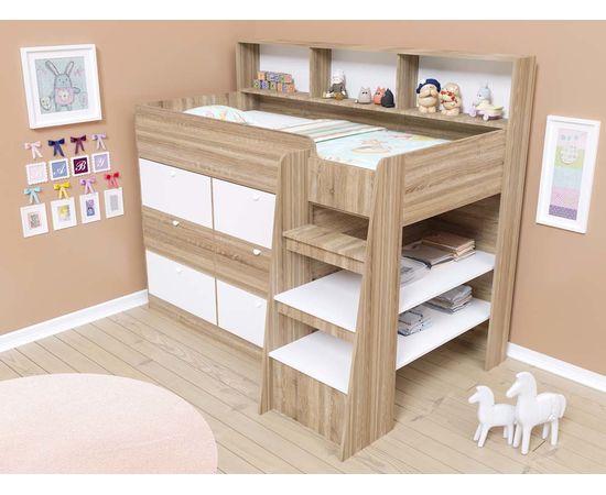 Кровать-чердак Golden Kids 9, КОД:4S-GК09, images №15, magsale.ru