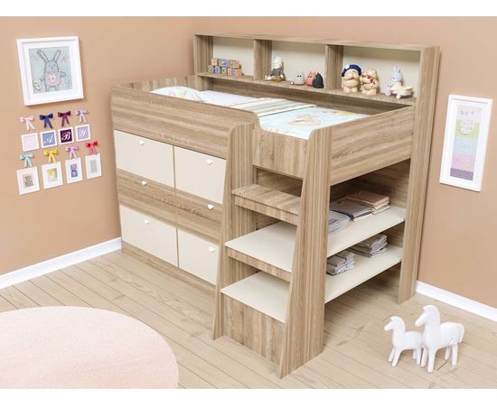 Кровать-чердак Golden Kids 9, КОД:4S-GК09, images №16, magsale.ru