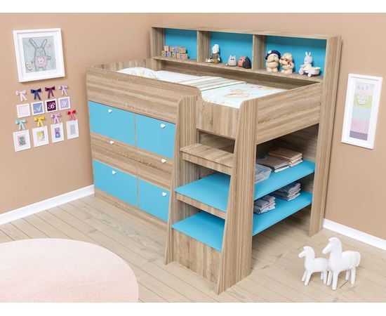 Кровать-чердак Golden Kids 9, КОД:4S-GК09, images №18, magsale.ru