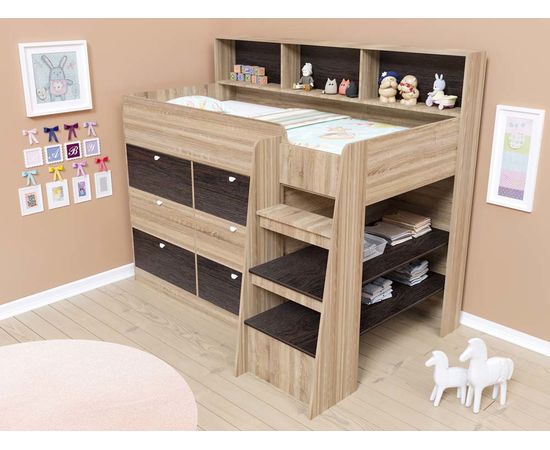 Кровать-чердак Golden Kids 9, КОД:4S-GК09, images №17, magsale.ru