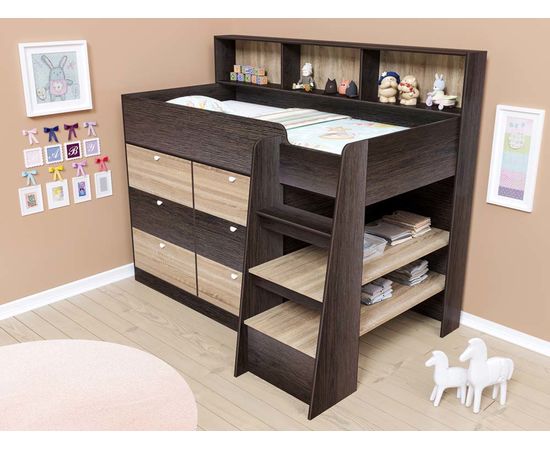 Кровать-чердак Golden Kids 9, КОД:4S-GК09, images №12, magsale.ru