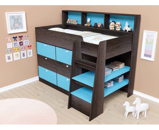 Кровать-чердак Golden Kids 9, КОД:4S-GК09, images №11, magsale.ru