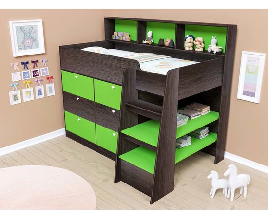 Кровать-чердак Golden Kids 9, КОД:4S-GК09, images №13, magsale.ru