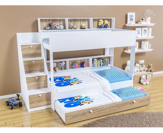 Двухъярусная кровать Golden Kids-10.1, КОД:4S-GК101, images №5, magsale.ru