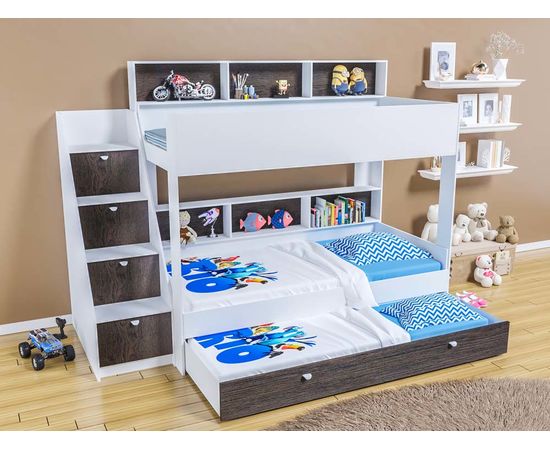 Двухъярусная кровать Golden Kids-10.1, КОД:4S-GК101, images №3, magsale.ru