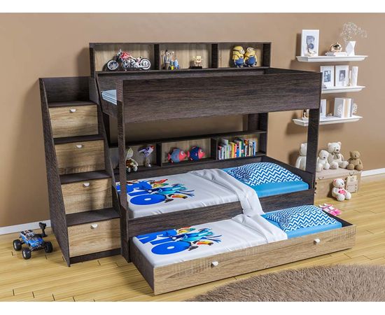 Двухъярусная кровать Golden Kids-10.1, КОД:4S-GК101, images №12, magsale.ru