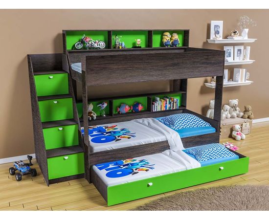 Двухъярусная кровать Golden Kids-10.1, КОД:4S-GК101, images №13, magsale.ru