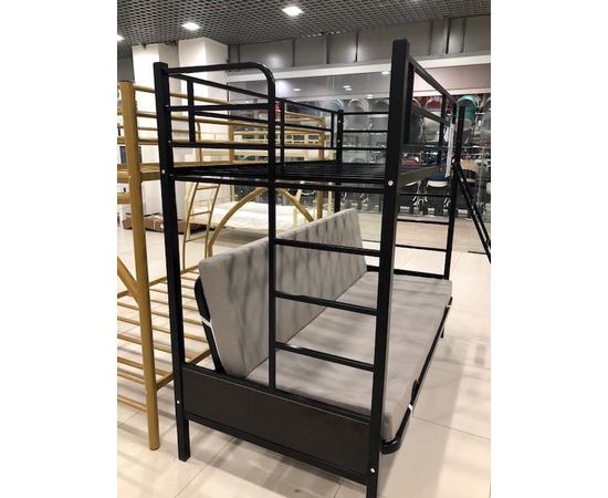 Двухъярусная кровать с диваном Дакар-1, КОД:4s-dak1, images №2, magsale.ru