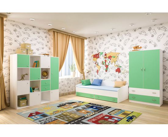 Детская кровать с ящиками Малыш Ярофф, КОД:ЯМ009, images №2, magsale.ru