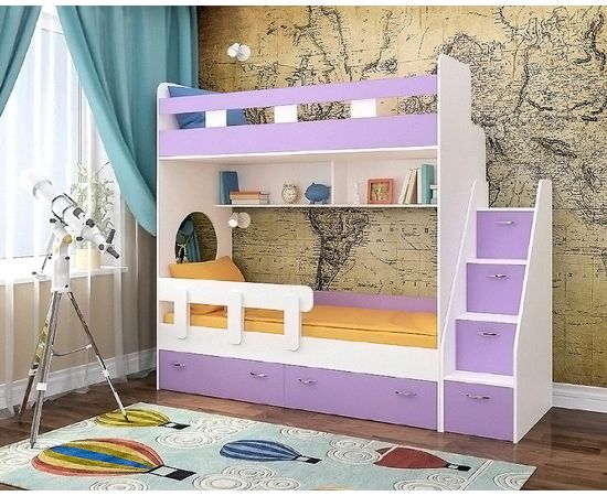 Двухъярусная кровать Юниор-1, КОД:ЯЮ12, images №4, magsale.ru