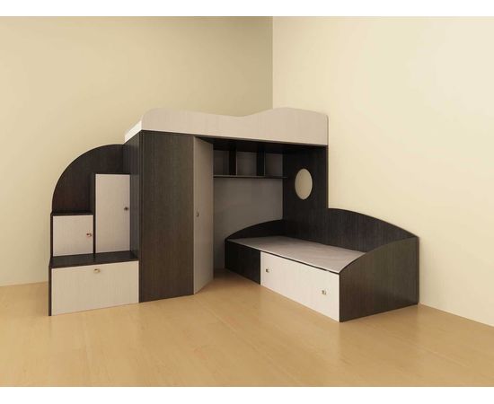 Двухъярусная кровать Кадет-2, КОД:ЯКД22, images №4, magsale.ru