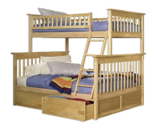 Двухъярусная кровать из сосны с ящиками Авангард-2, КОД:VMK253, images №4, magsale.ru Двухъярусная кровать из сосны с ящиками Авангард-2, КОД:VMK253, images №4, magsale.ru