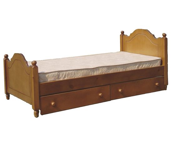 Детская кровать из массива с ящиками Эльф, КОД:VMK353, images №2, magsale.ru