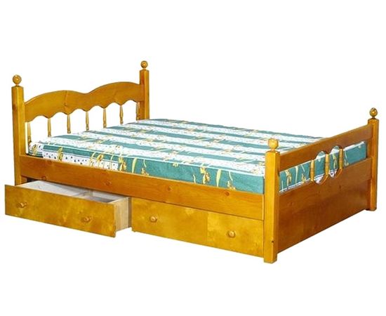 Детская кровать из массива с ящиками Настя, КОД:VMK345, images №1, magsale.ru