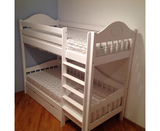 Двухъярусная кровать из массива дерева Фрея-3 (F3), КОД:VMK302, images №4, magsale.ru