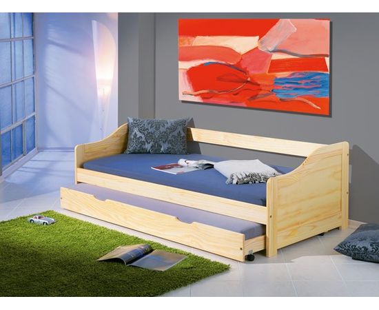 Детская кровать из массива сосны Аннабель, КОД:VTS3121, images №2, magsale.ru